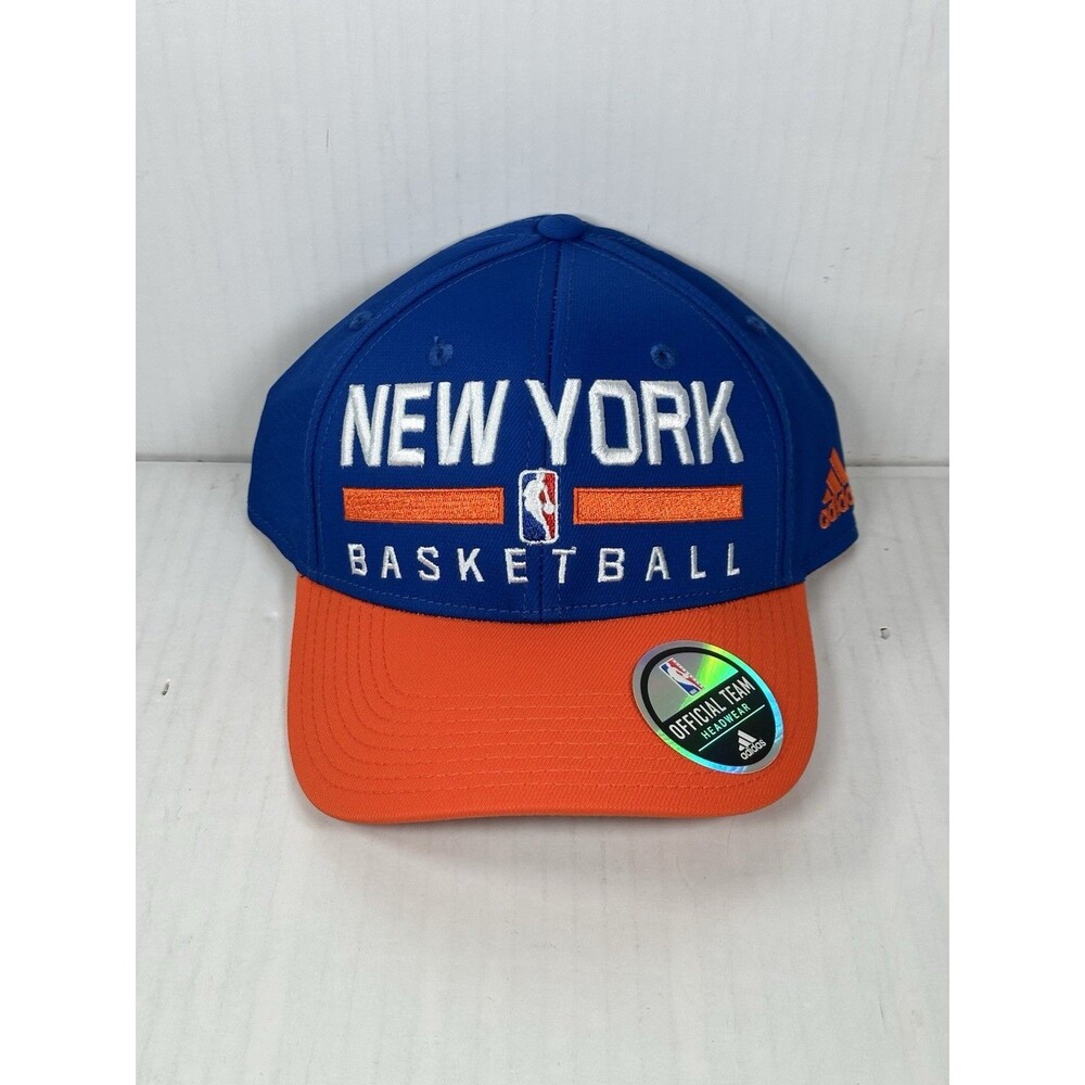 Adidas New York Knicks NBA Adjustable 2Tone Slouch Cap Basketball Hat NWT